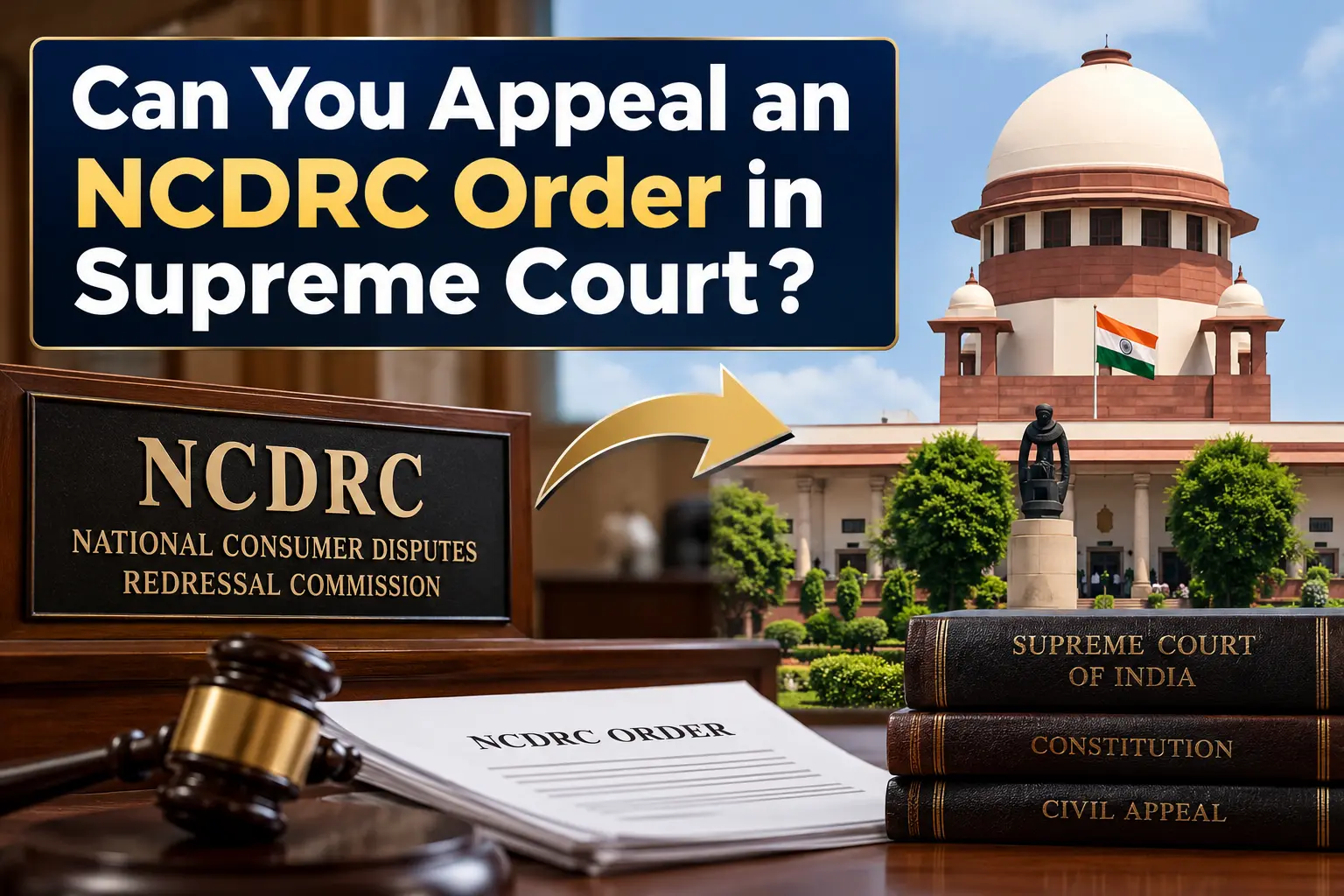 Can You Appeal an NCDRC Order in the Supreme Court?
