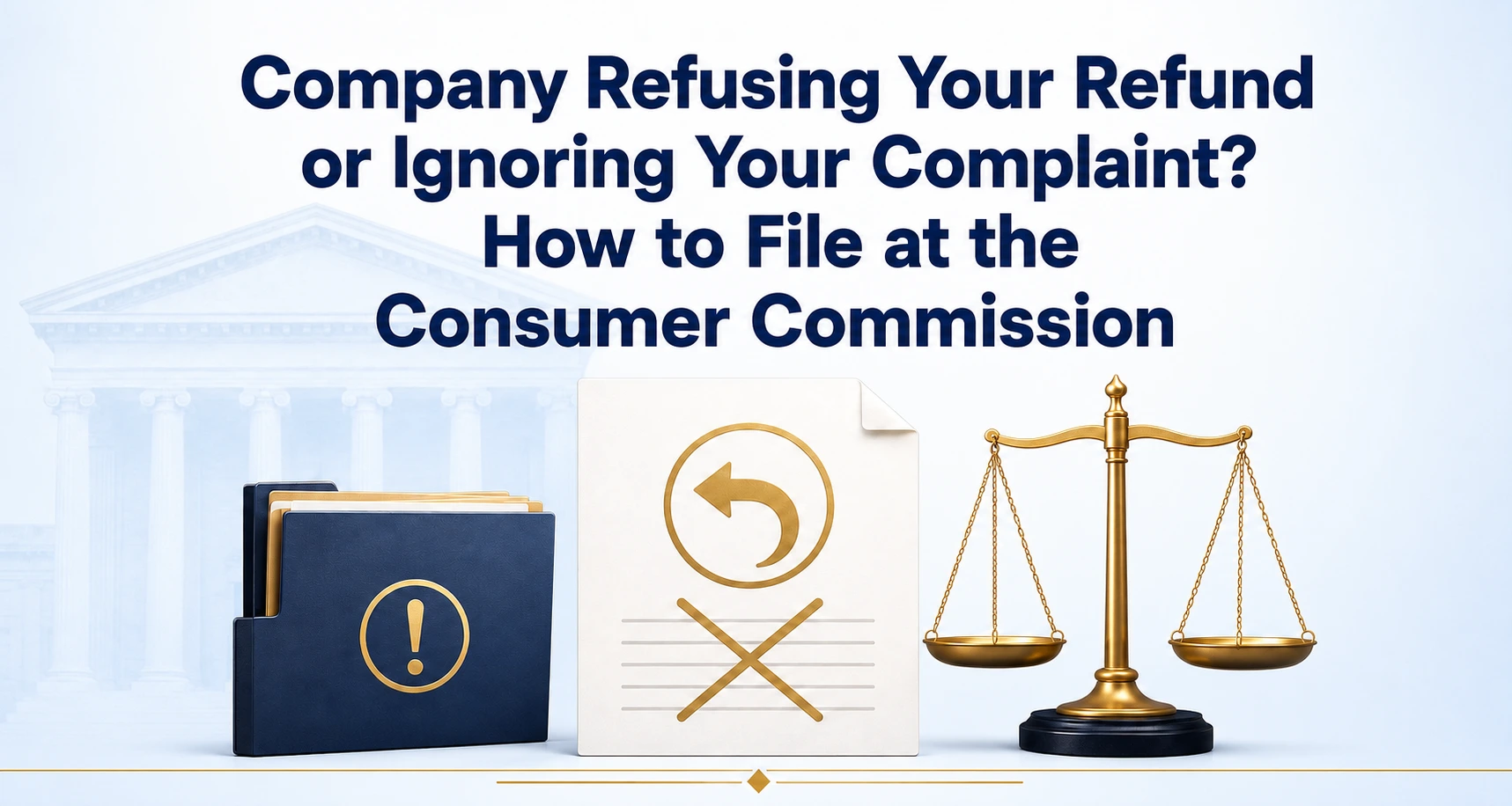 Company Refusing Your Refund or Ignoring Your Complaint? How to File at the Consumer Commission