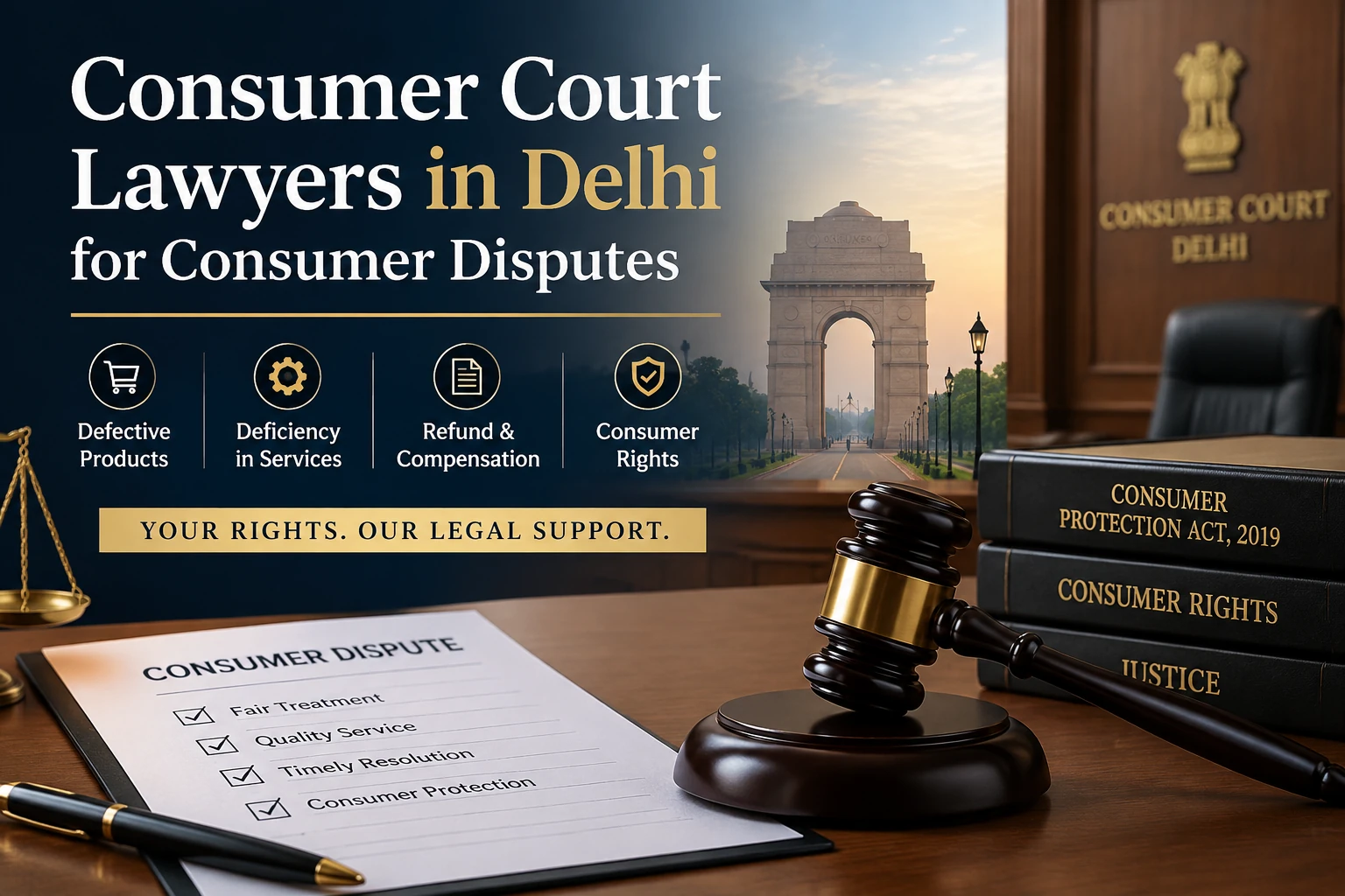 How Can Consumer Court Lawyers in Delhi Help You Fight Consumer Disputes?