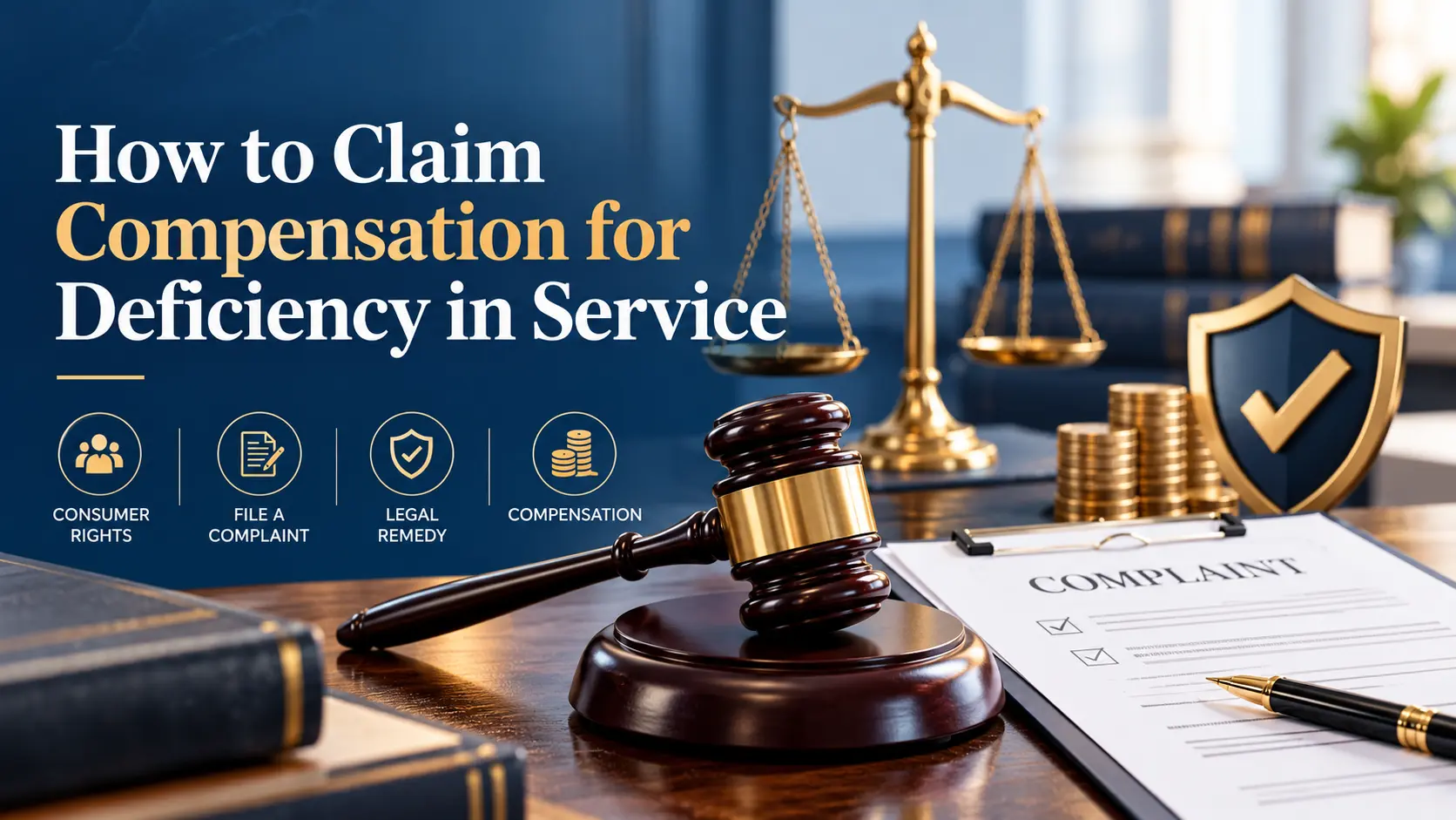 How to Claim Compensation for Deficiency in Service?