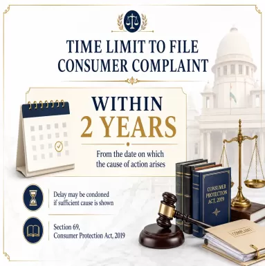 What is the time limit to file consumer complaint